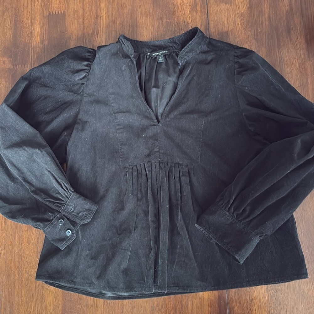 Banana Republic Factory Fine Corduroy blouse